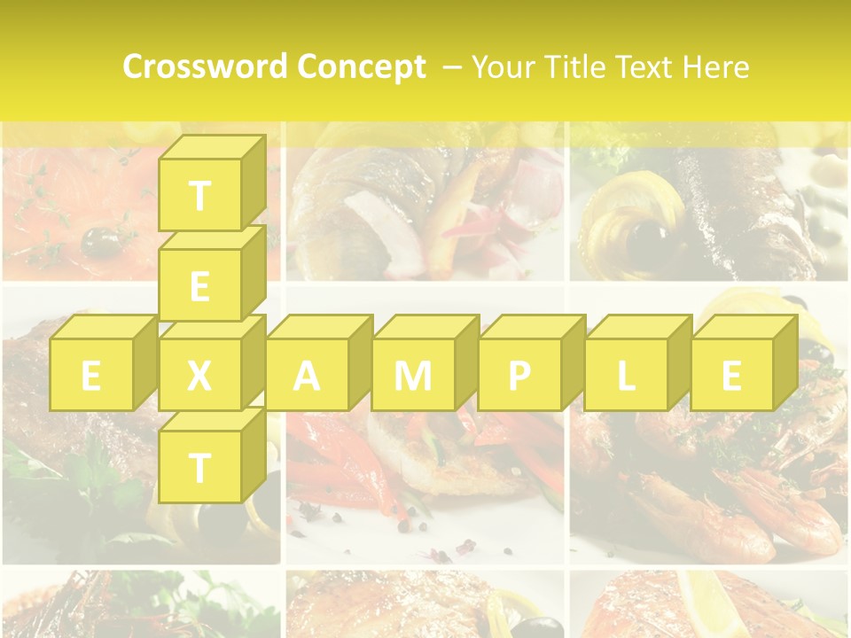 Lunch Luxury Variation PowerPoint Template