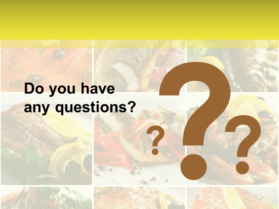 Lunch Luxury Variation PowerPoint Template