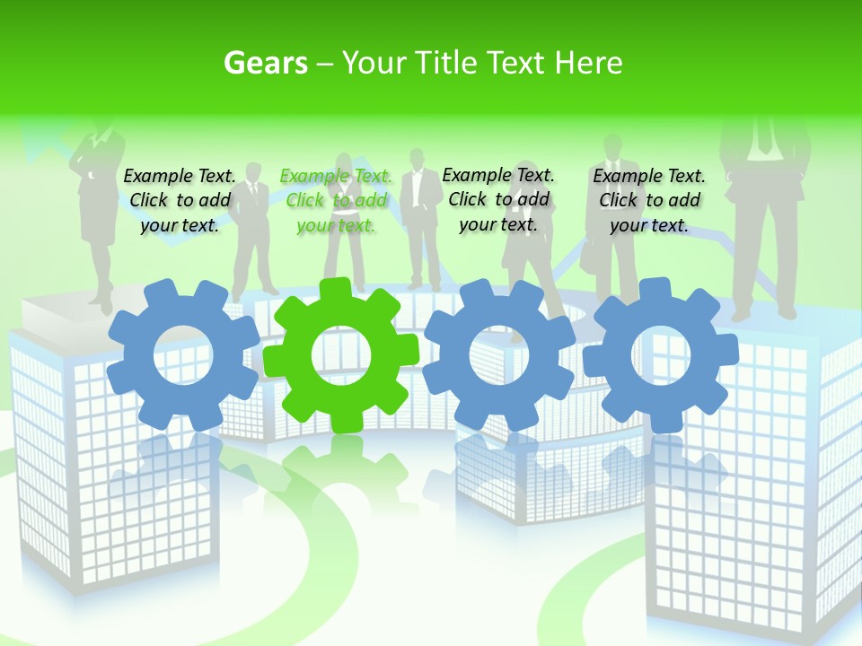 Background Data Businessman PowerPoint Template