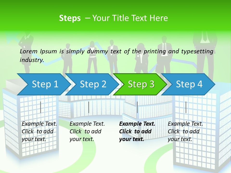 Background Data Businessman PowerPoint Template