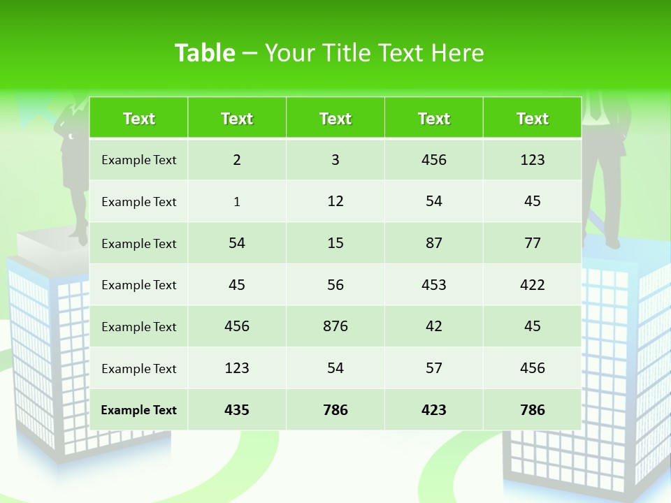 Background Data Businessman PowerPoint Template