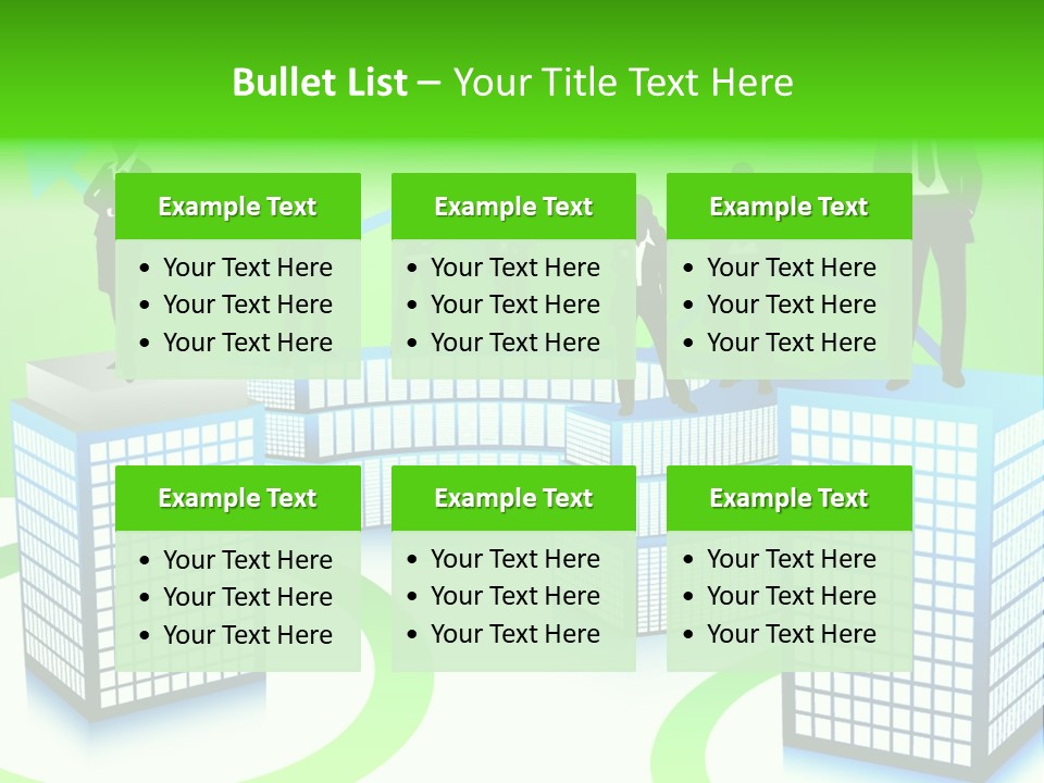 Background Data Businessman PowerPoint Template