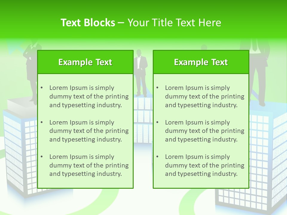 Background Data Businessman PowerPoint Template