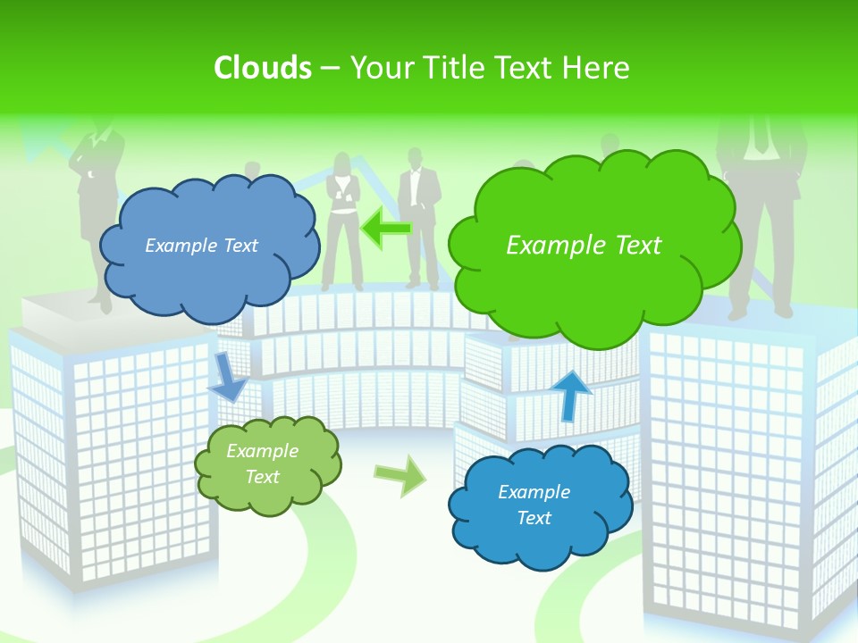 Background Data Businessman PowerPoint Template