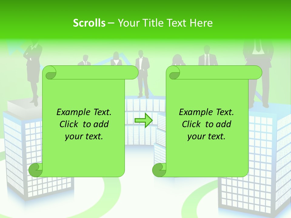 Background Data Businessman PowerPoint Template