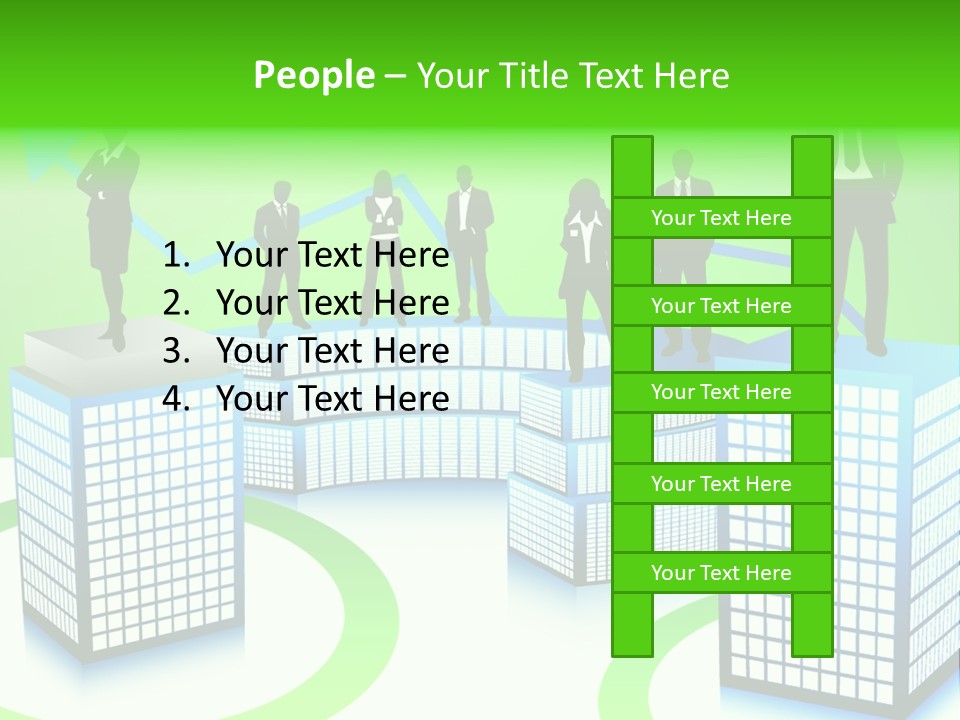 Background Data Businessman PowerPoint Template