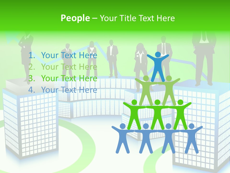 Background Data Businessman PowerPoint Template