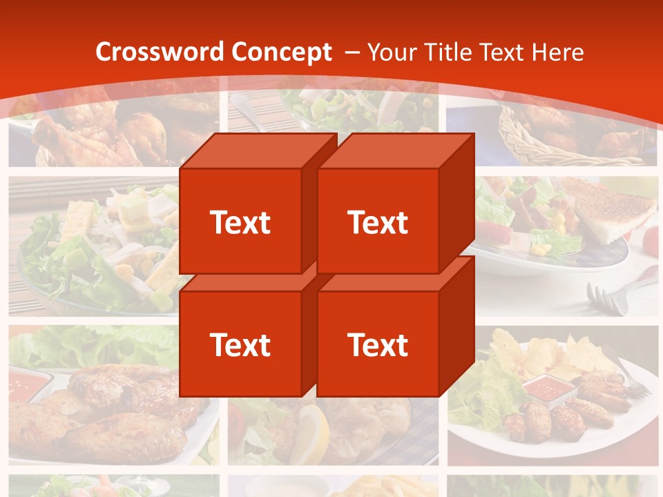 Green Dip Sauce PowerPoint Template