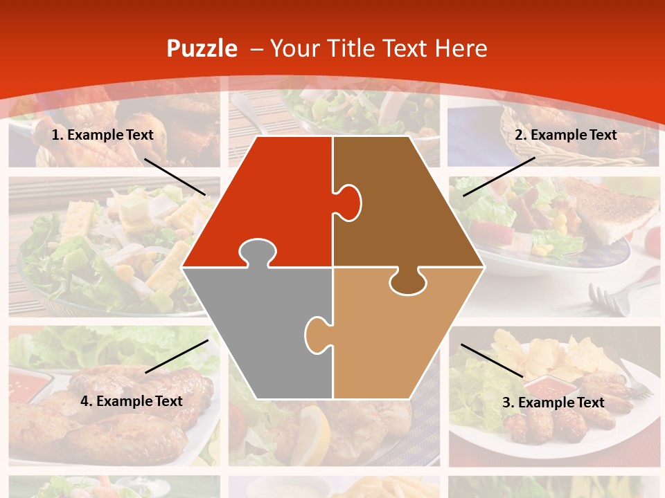 Green Dip Sauce PowerPoint Template