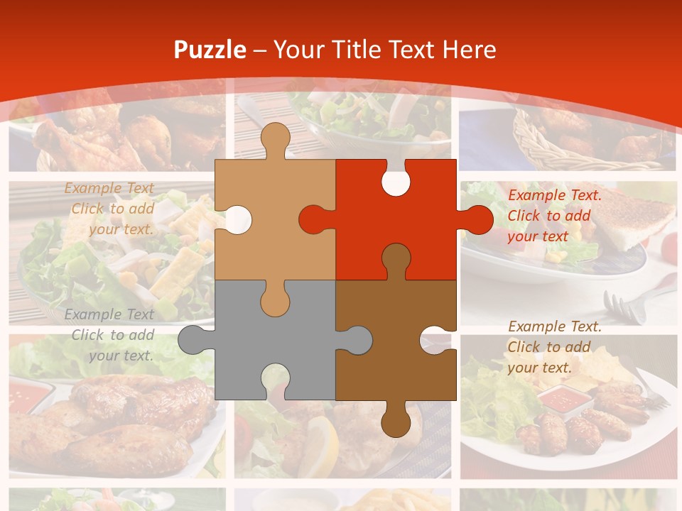 Green Dip Sauce PowerPoint Template