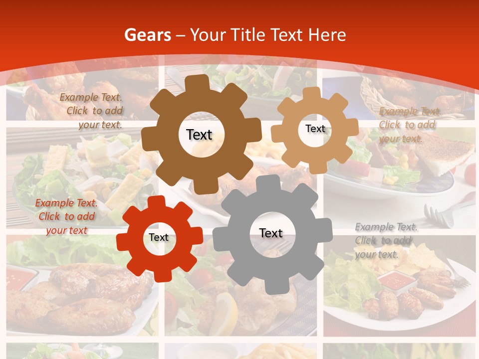 Green Dip Sauce PowerPoint Template