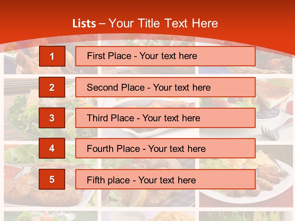Green Dip Sauce PowerPoint Template