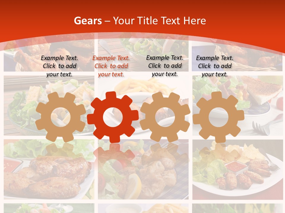 Green Dip Sauce PowerPoint Template