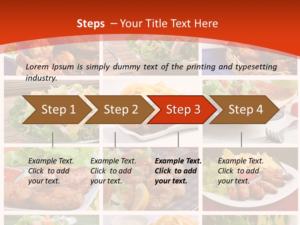 Green Dip Sauce PowerPoint Template
