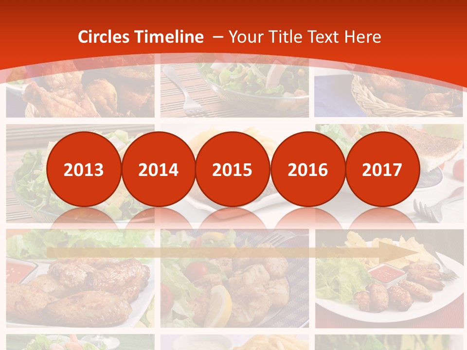 Green Dip Sauce PowerPoint Template