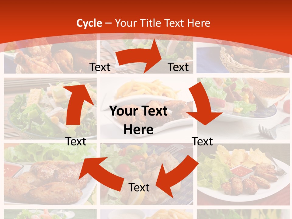 Green Dip Sauce PowerPoint Template