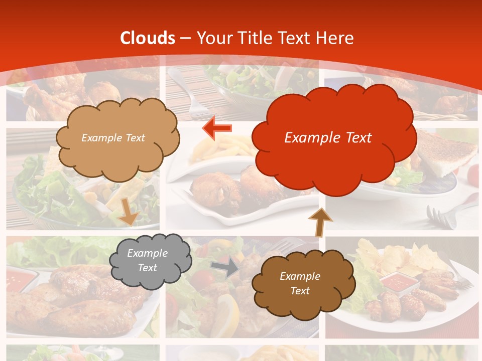 Green Dip Sauce PowerPoint Template