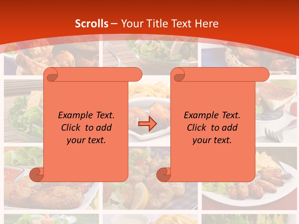 Green Dip Sauce PowerPoint Template