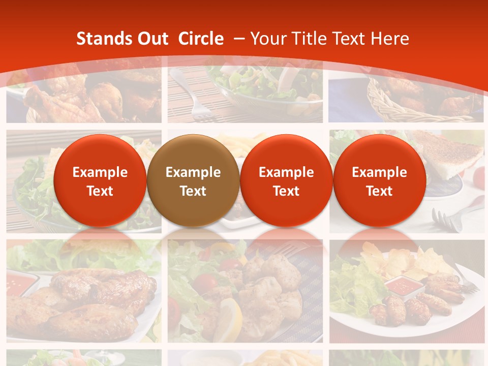 Green Dip Sauce PowerPoint Template