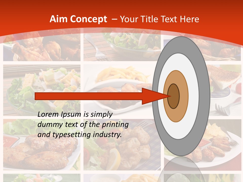 Green Dip Sauce PowerPoint Template