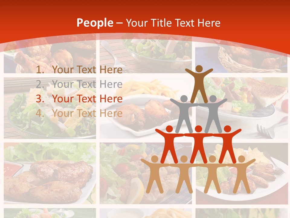 Green Dip Sauce PowerPoint Template