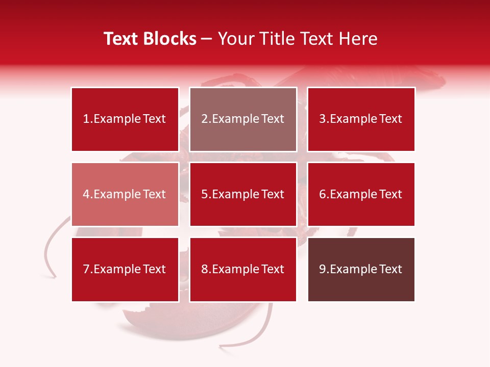 Isolated Red Cook PowerPoint Template