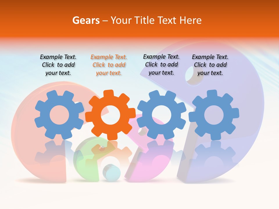 Halt Technology Red PowerPoint Template