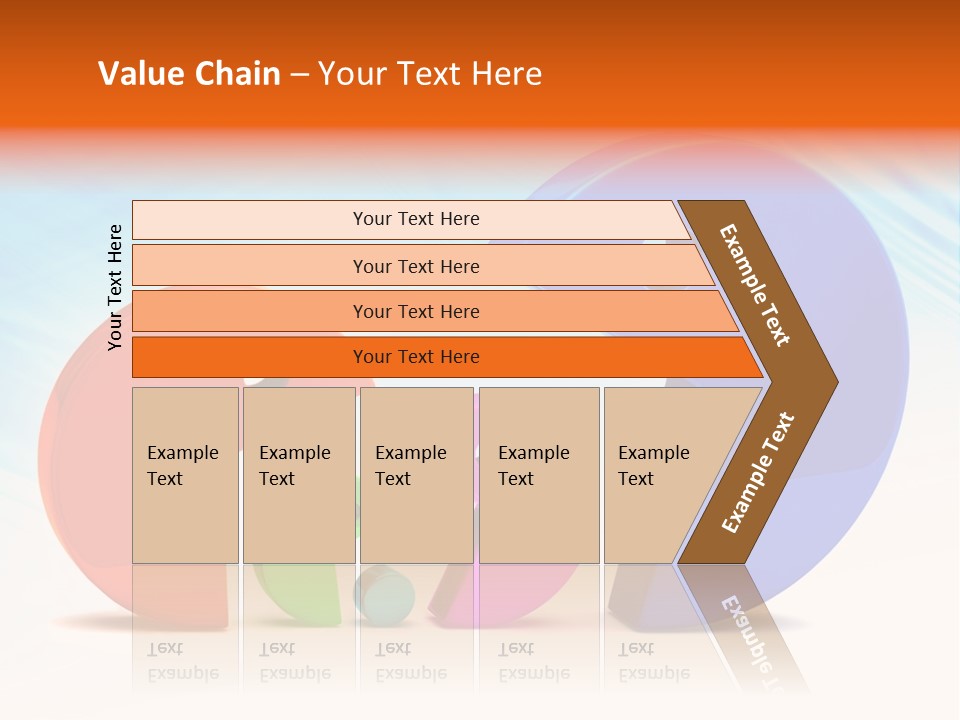 Halt Technology Red PowerPoint Template