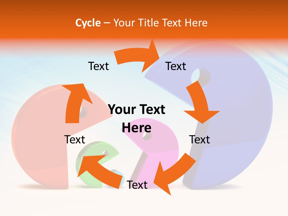 Halt Technology Red PowerPoint Template