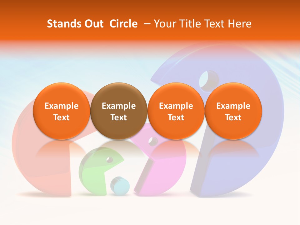 Halt Technology Red PowerPoint Template