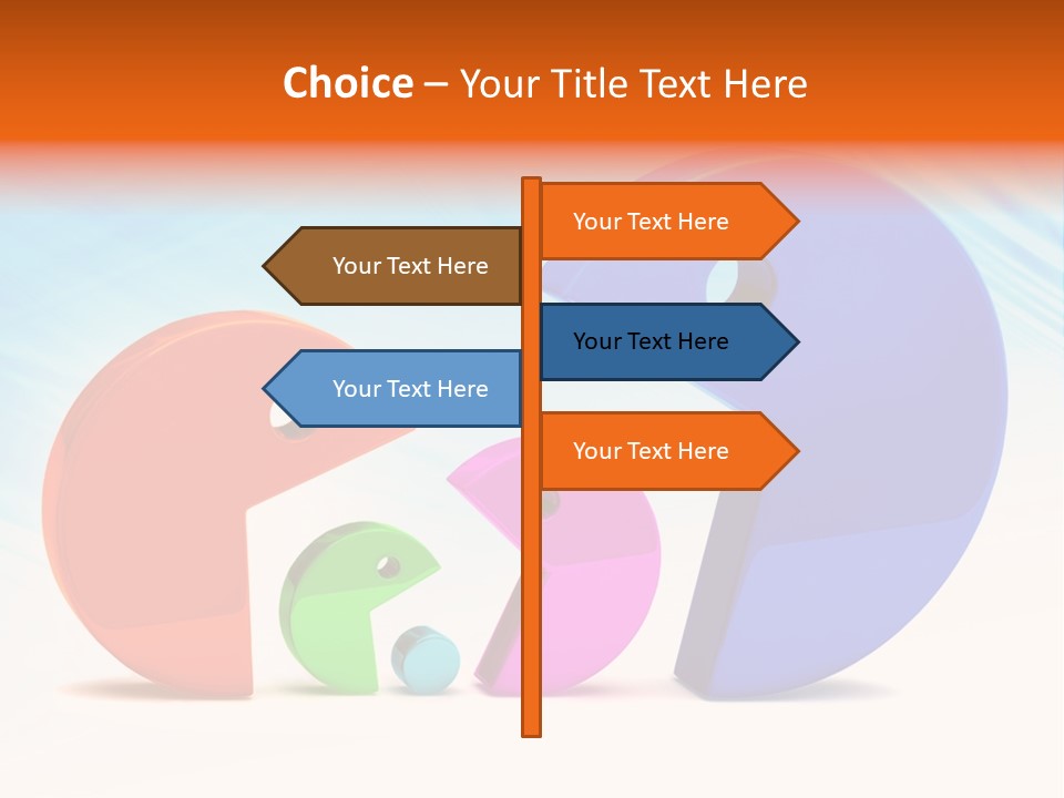 Halt Technology Red PowerPoint Template