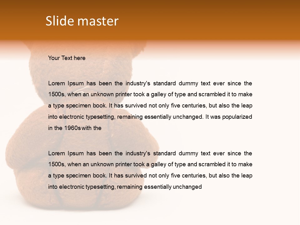 Romantic Sitting Soft PowerPoint Template