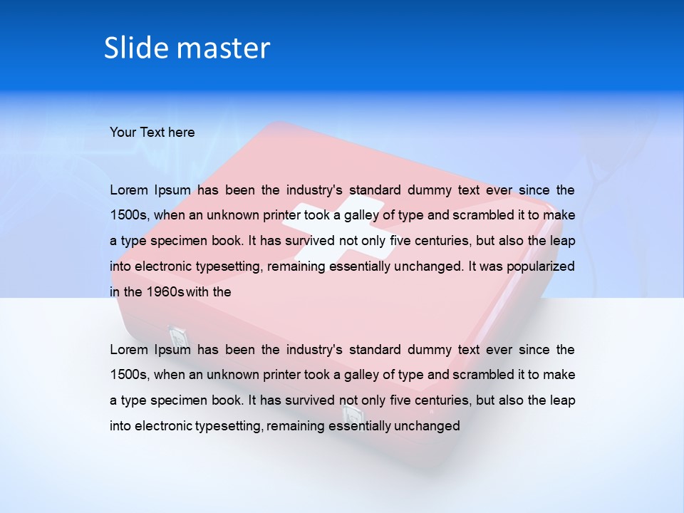Industrial Engineer Workplace PowerPoint Template