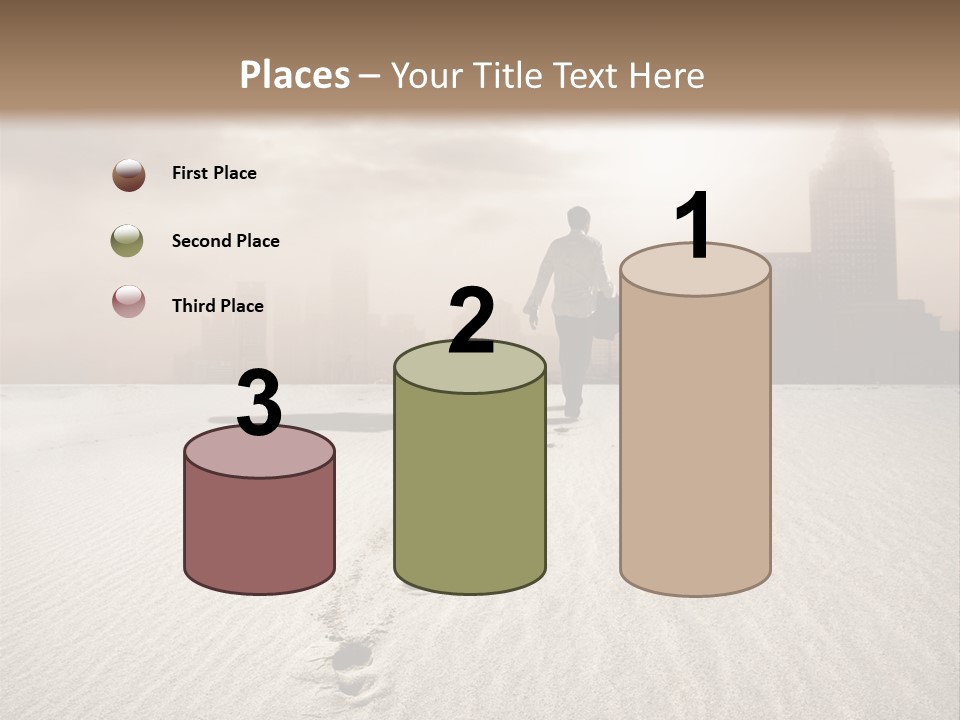 Skyline Back Work PowerPoint Template