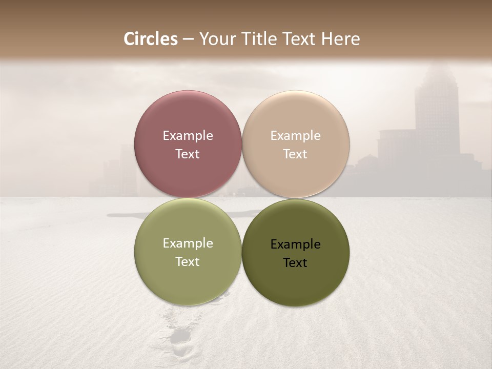 Skyline Back Work PowerPoint Template