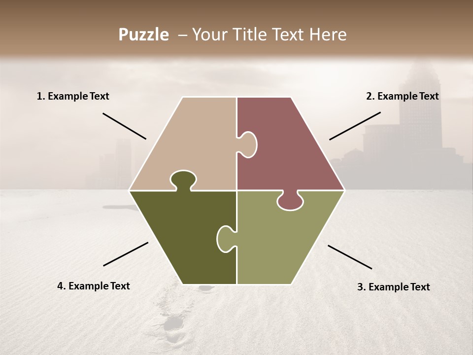 Skyline Back Work PowerPoint Template