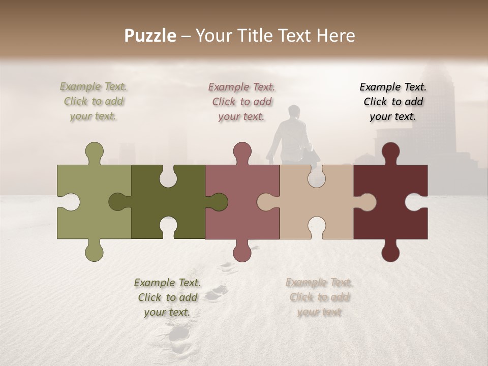 Skyline Back Work PowerPoint Template