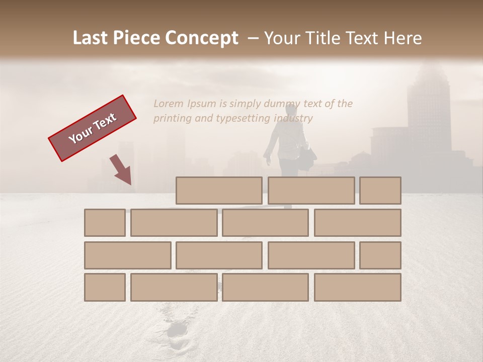 Skyline Back Work PowerPoint Template