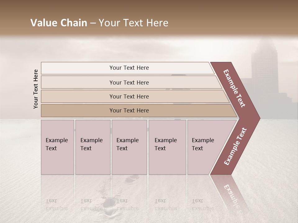 Skyline Back Work PowerPoint Template