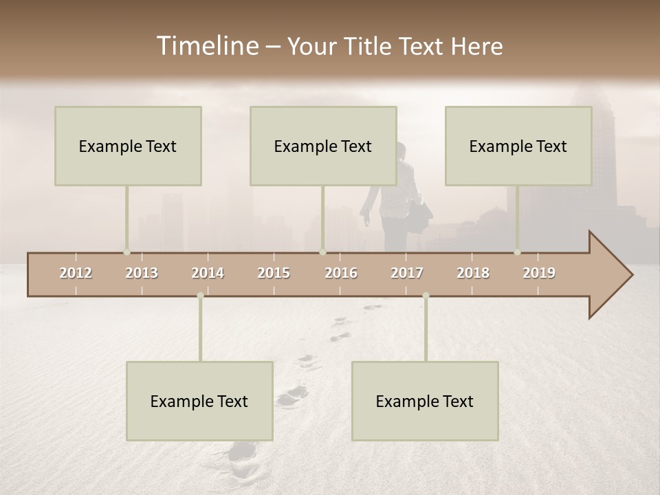 Skyline Back Work PowerPoint Template