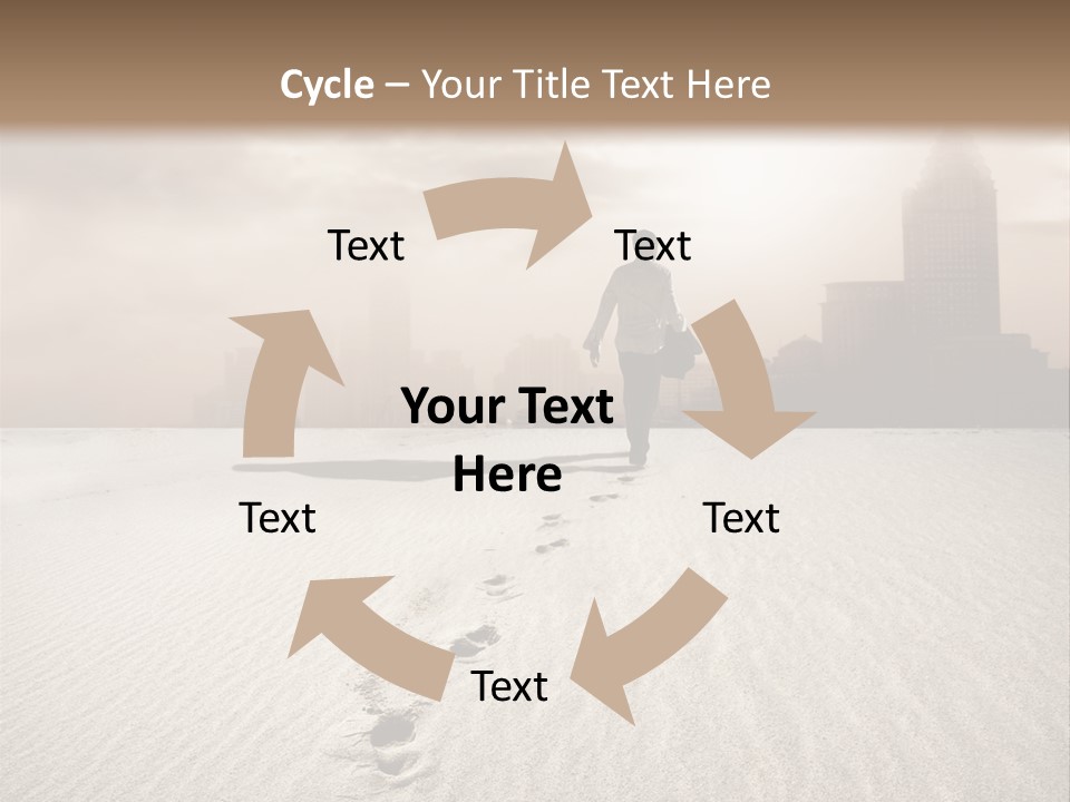 Skyline Back Work PowerPoint Template