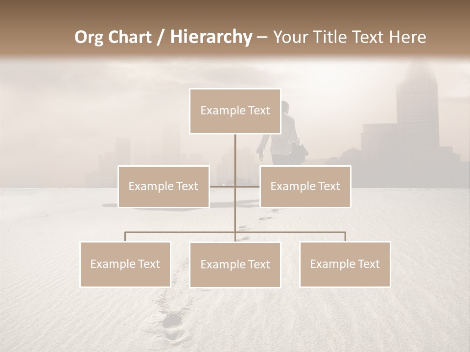 Skyline Back Work PowerPoint Template