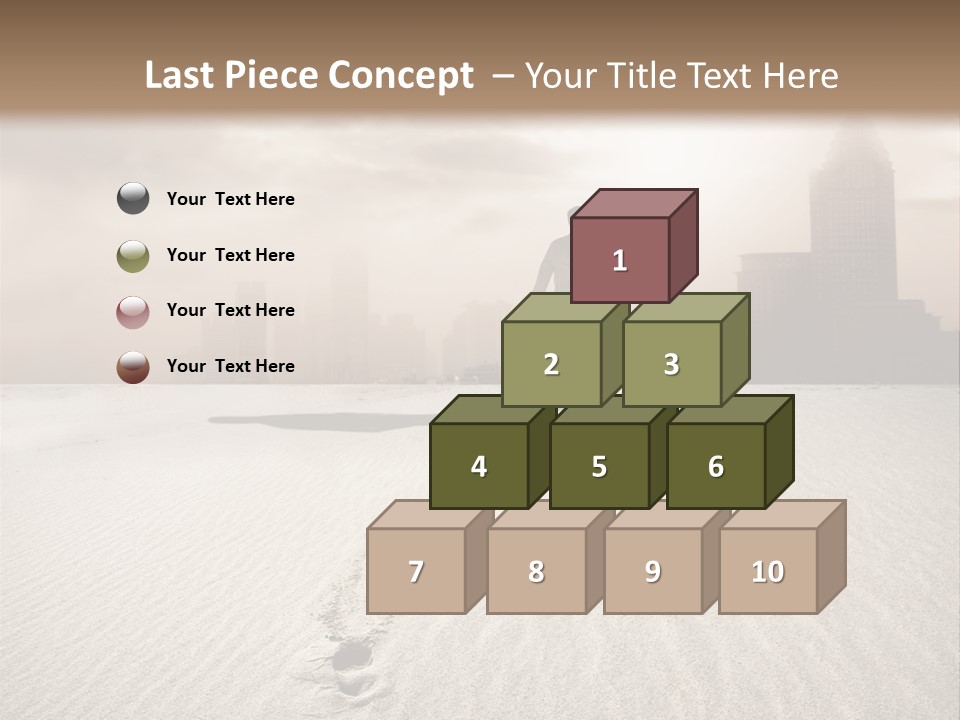 Skyline Back Work PowerPoint Template