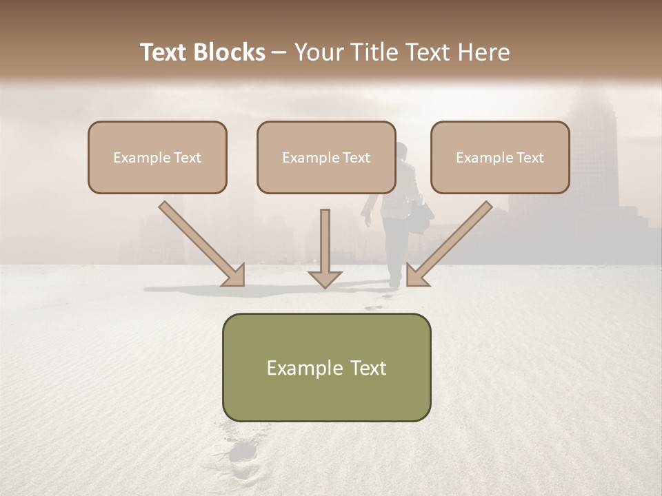 Skyline Back Work PowerPoint Template