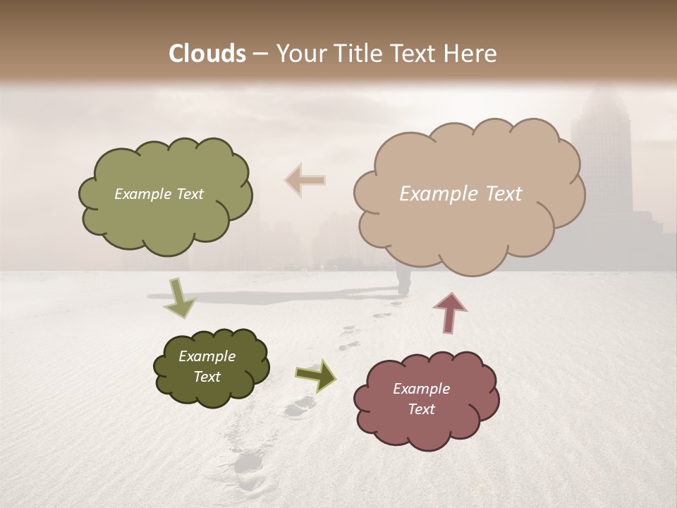 Skyline Back Work PowerPoint Template