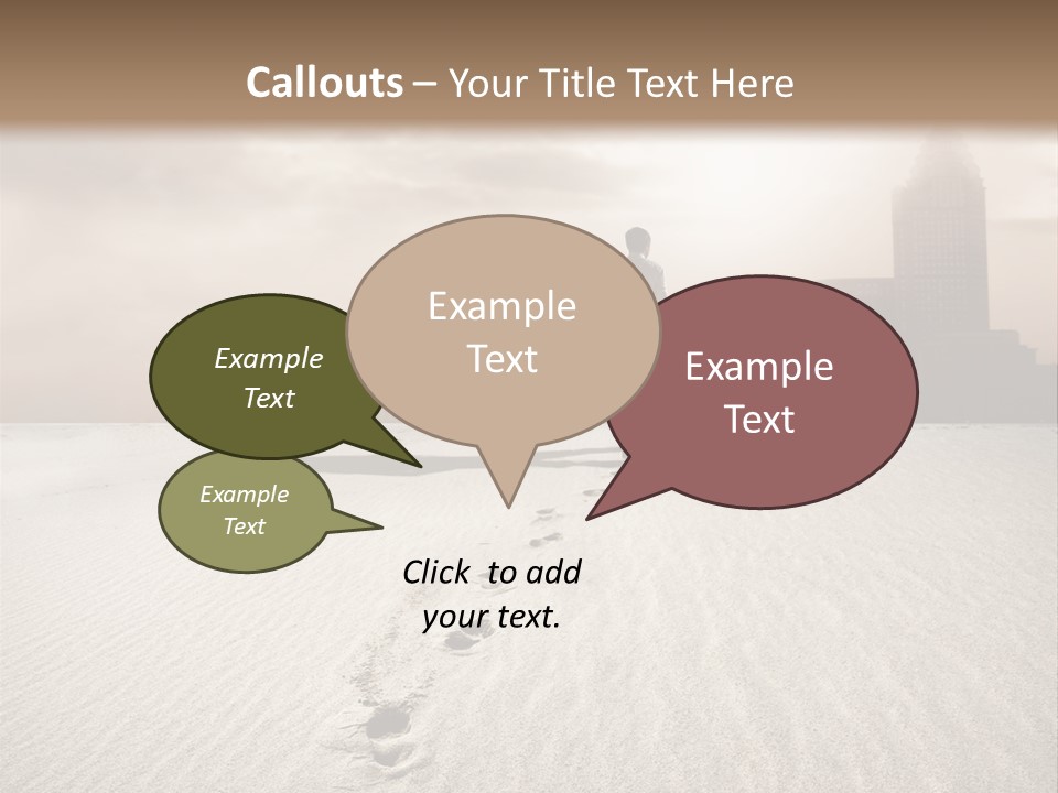 Skyline Back Work PowerPoint Template