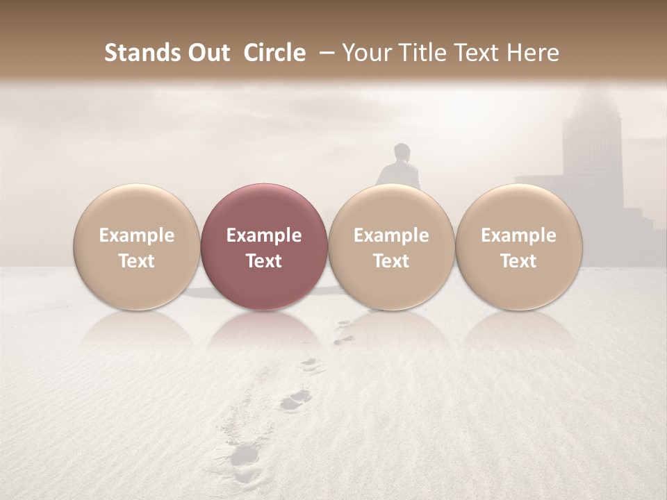 Skyline Back Work PowerPoint Template