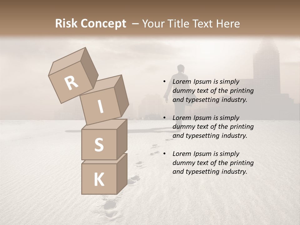 Skyline Back Work PowerPoint Template