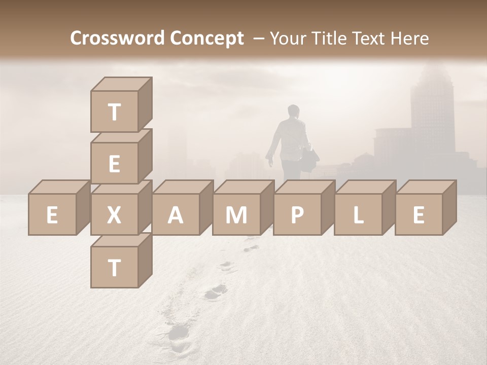 Skyline Back Work PowerPoint Template