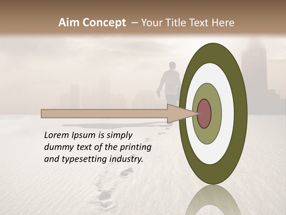 Skyline Back Work PowerPoint Template